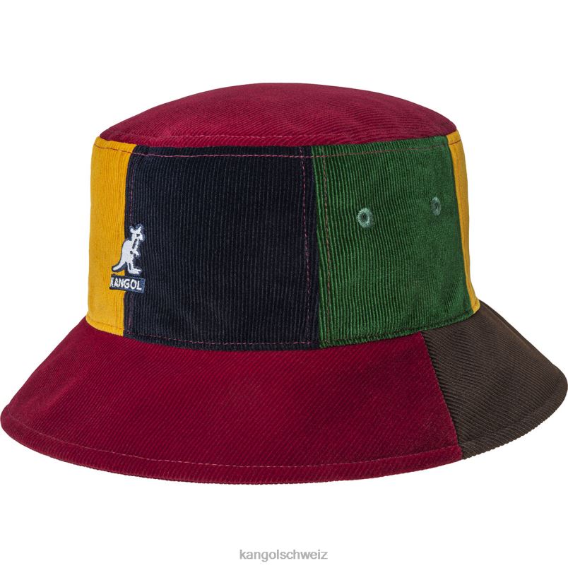 Kontrast-Pops-Eimer Kangol Zubehör XL4T0551 unisex rot multi Kontrast-Pops-Eimer Kangol Zubehör XL4T0551 unisex rot multi
