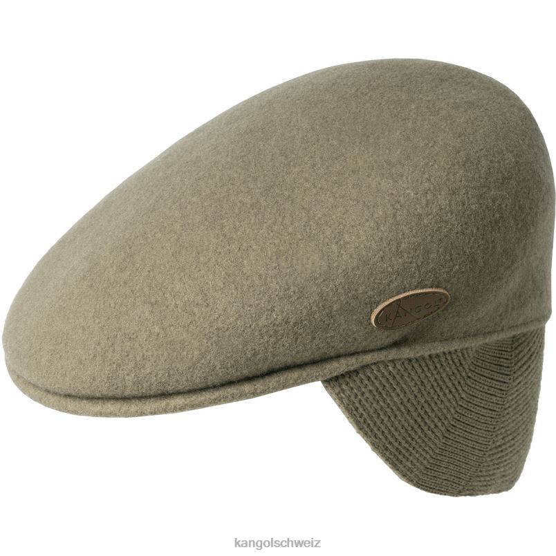 Ohrenklappe aus Wolle 504 Kangol Zubehör XL4T0152 unisex Taupe Ohrenklappe aus Wolle 504 Kangol Zubehör XL4T0152 unisex Taupe